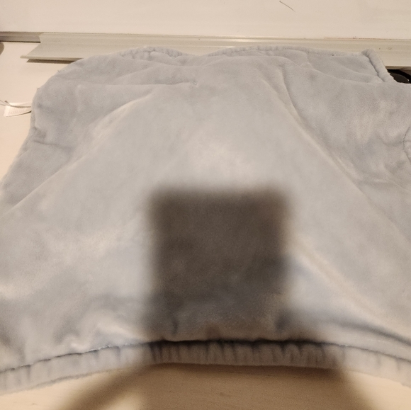 Carter's blue and brown puppy soft lovey security blanket. - Picture 4 of 5